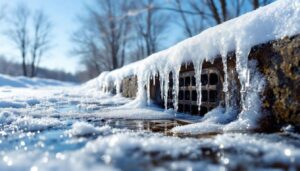 Warum Abflüsse im Winter häufiger verstopfen
