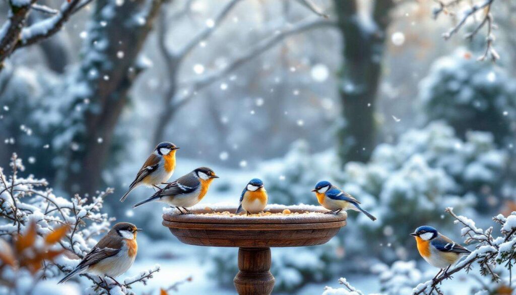 Der Experten-Tipp, damit Vögel Ihren Garten auch im Februar besuchen