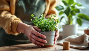 Meine Floristin macht das jeden Winter: Der Korken-Trick gegen gelbe Blätter