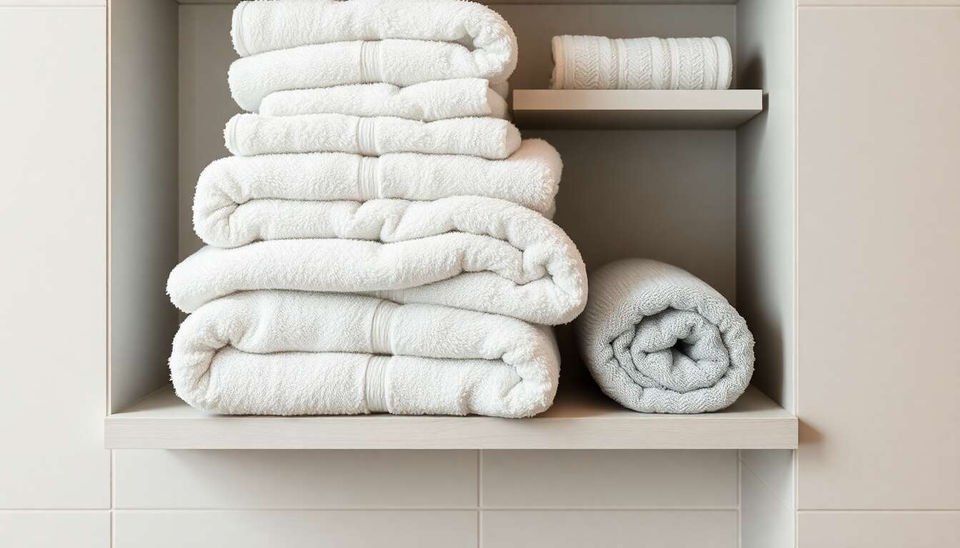 Astuces pour prolonger la vie de vos serviettes