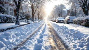 Schneeschippen: Diese Uhrzeit ist Pflicht – sonst drohen bis zu 10.000 Euro Strafe