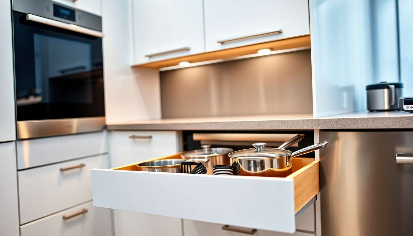 Comment maximiser l'espace de rangement de votre cuisine