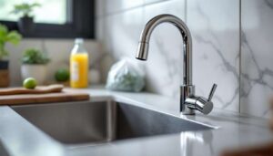 Wasserhahn entkalken ohne Schrauben: Ein Trick mit einem Gefrierbeutel genügt