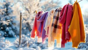 Wäsche bei Frost draußen trocknen: Warum das erstaunlich gut funktioniert