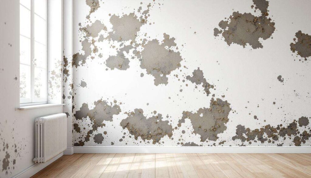 Schimmel an der Wand entfernen ohne die Farbe zu beschädigen: Die 15-Minuten-Regel